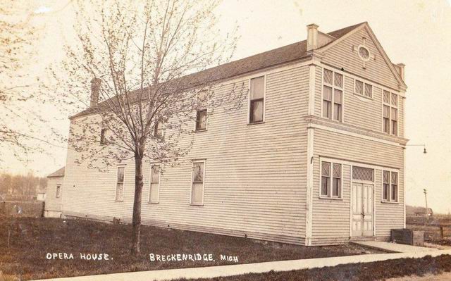 Breckenridge Opera House - 1909 Post Card From Paul